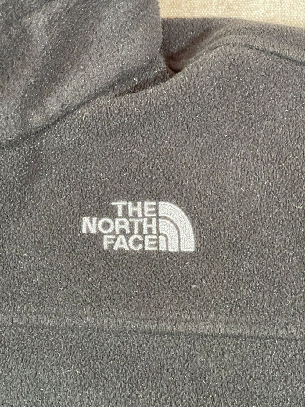 The North Face Fleece Jacket Black T201 Size Youth M Medium (10-12) Casual Warm - Picture 2 of 9